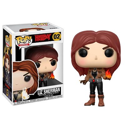 Funko Pop Hellboy Liz Sherman #02 Pop! TV Vinyl 9,5 cm Colecionável