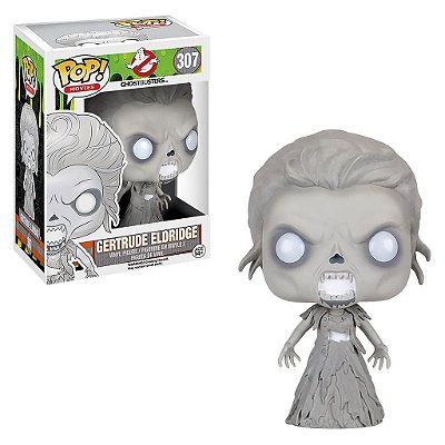 Funko Pop Ghostbusters Gertrude Eldridge #307 Pop! Movies Vinyl 9,5 cm Colecionável