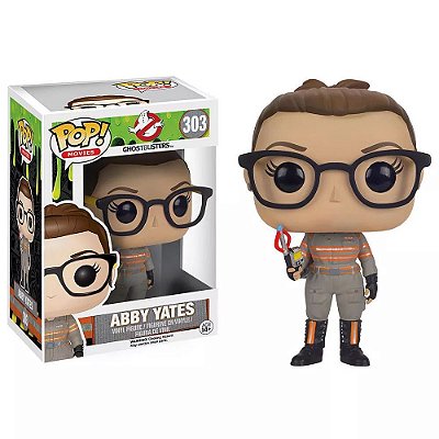 Funko Pop Ghostbusters Abby Yates #303 Pop! Movies Vinyl 9,5 cm Colecionável