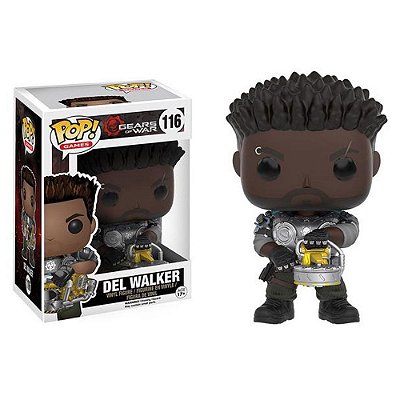 Funko Pop Gears of War Del Walker #116 Pop! Games Vinyl 9,5 cm Colecionável