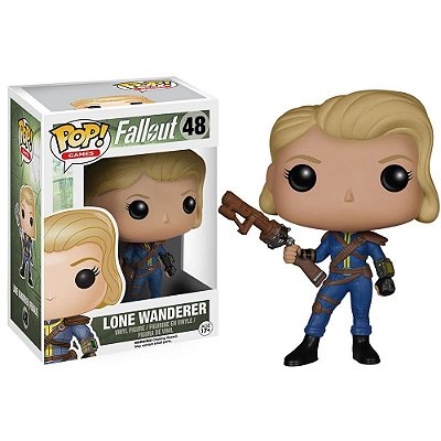 Funko Pop Fallout Lone Wanderer #48 Pop! Games Vinyl 9,5 cm Colecionável