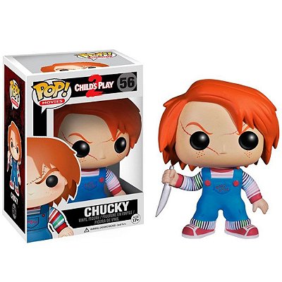 Funko Pop Childs Play 2 Chucky #56 Pop! TV Vinyl 9,5 cm Colecionável