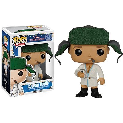 Funko Pop Christmas Cousin Eddie #243 Pop! TV Vinyl 9,5 cm Colecionável