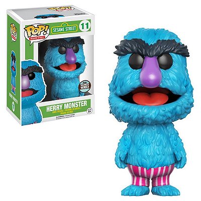 Funko Pop Sesame Street Herry Monster #11 Pop! TV Vinyl 9,5 cm Colecionável