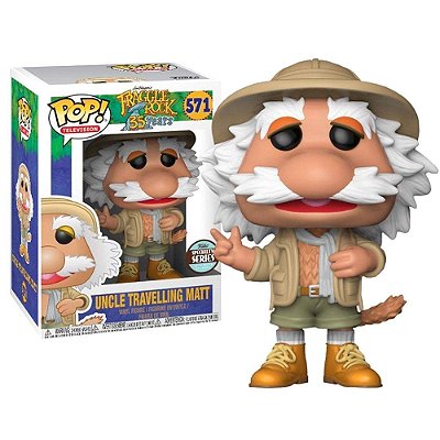 Funko Pop Fraggle Rock Uncle Travelling #571 Pop! TV Vinyl 9,5 cm Colecionável
