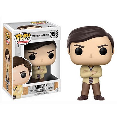 Funko Pop Workaholics Anders #493 Pop! TV Vinyl 9,5 cm Colecionável