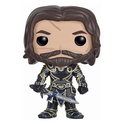 Funko Pop Warcraft Lothar #284 Pop! TV Vinyl 9,5 cm Colecionável