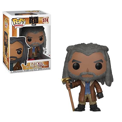 Funko Pop The Walking Dead Dead Ezekiel #574 Pop! TV Vinyl 9,5 cm Colecionável