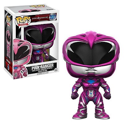 Funko Pop Power Rangers Pink Movie #397 Pop! TV Vinyl 9,5 cm Colecionável