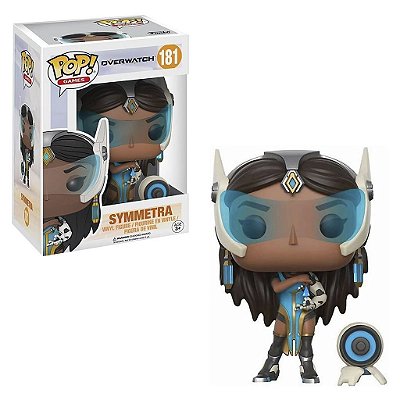 Funko Pop Overwatch Symmetra #181 Pop! Games Vinyl 9,5 cm Colecionável