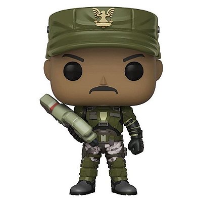 Funko Pop Halo Sgt Johnson #08 Pop! TV Vinyl 9,5 cm Colecionável