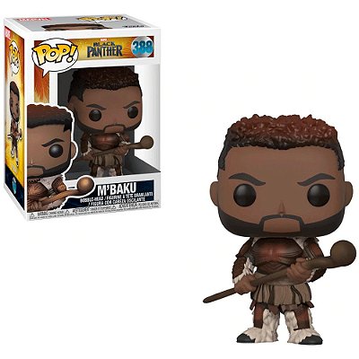 Funko Pop Black Phanter Black M,baku #388 Pop! TV Vinyl 9,5 cm Colecionável