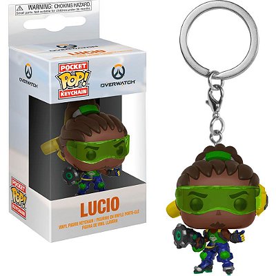 Funko Pop Keychain Overwatch Lucio #? Pop! TV Vinyl 9,5 cm Colecionável