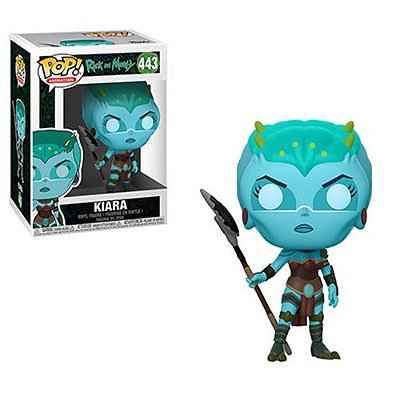 Funko Pop Rick and Morty Morty Kiara #443 Pop! Animation Vinyl 9,5 cm Colecionável