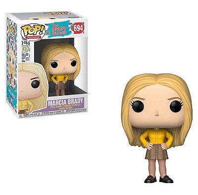 Funko Pop The Brady Bunch Marcia Brady #694 Pop! TV Vinyl 9,5 cm Colecionável