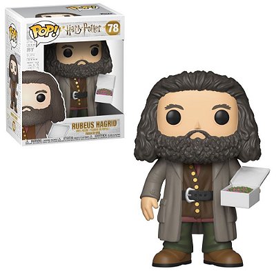 Funko Pop Harry Potter 5 Rubeus Hagrid #78 Pop! TV Vinyl 9,5 cm Colecionável