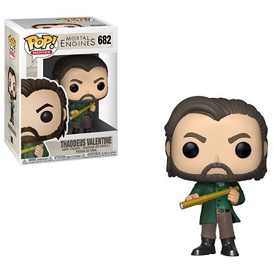 Funko Pop Mortal Engines Thaddeus Valentine #682 Pop! Movies Vinyl 9,5 cm Colecionável