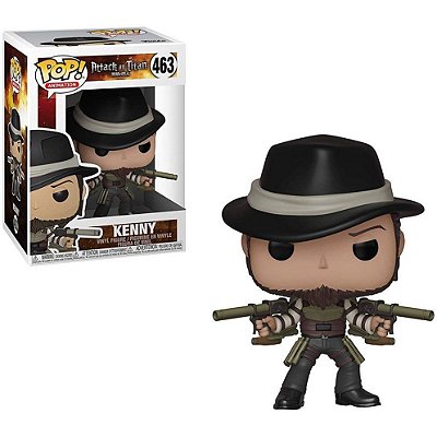 Funko Pop Attack on Titan Titan Kenny #463 Pop! Animation Vinyl 9,5 cm Colecionável