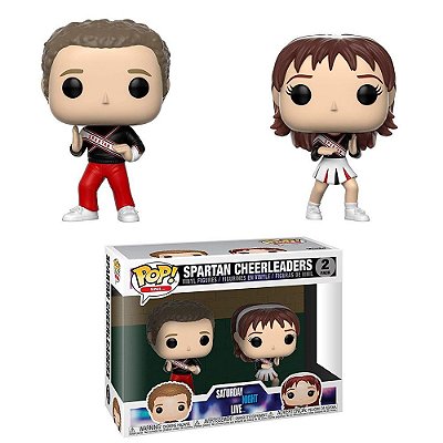 Funko Pop Saturday Night Live Spartan Cheerleaders 2pack #66549 Pop! TV Vinyl 9,5 cm Colecionável