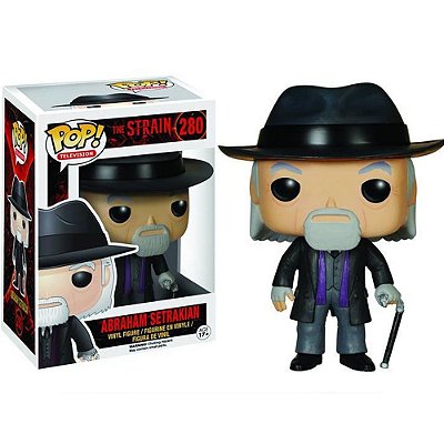 Funko Pop The Strain Abraham Strakian #280 Pop! TV Vinyl 9,5 cm Colecionável