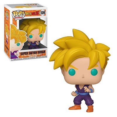 Funko Pop Dragon Ball Super Saiyan Gohan #509 Pop! Animation Vinyl 9,5 cm Colecionável