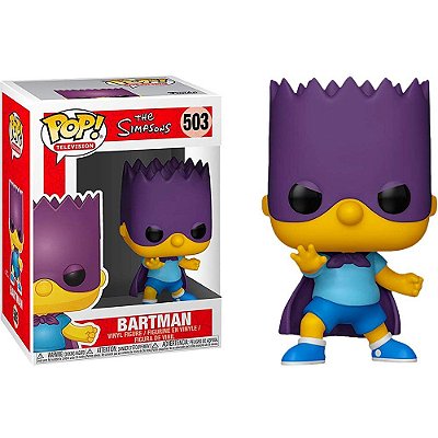 Funko Pop The Brady Bunch Simpsons Bartman #503 Pop! TV Vinyl 9,5 cm Colecionável