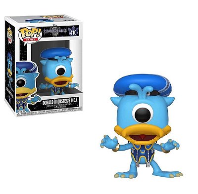 Funko Pop Kingdom Hearts 3 Donald Monsters Inc #487 Pop! TV Vinyl 9,5 cm Colecionável