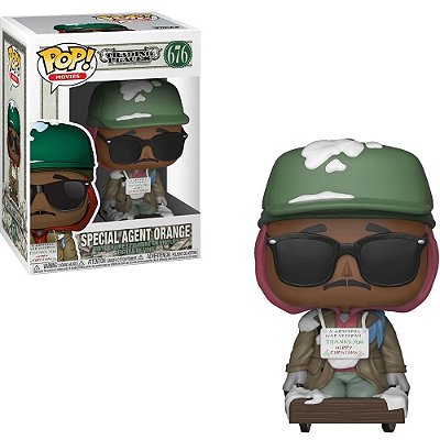 Funko Pop Trading Places Special Agent Orange #676 Pop! TV Vinyl 9,5 cm Colecionável
