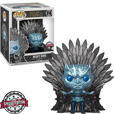 Funko Pop Game of Thrones King Metallic #74 Pop! TV Vinyl 9,5 cm Colecionável