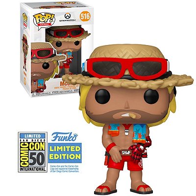Funko Pop Overwatch Summer Skin #516 Pop! Games Vinyl 9,5 cm Colecionável