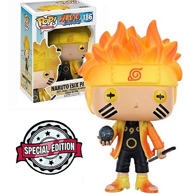 Funko Pop Naruto Shippuden Six Path #186 Pop! Animation Vinyl 9,5 cm Colecionável
