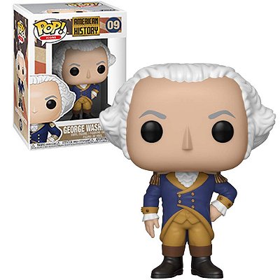 Funko Pop American History George Washinton #09 Pop! American History Vinyl 9,5 cm Colecionável