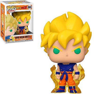 Funko Pop Dragon Ball Z8 Goku Super Saiyan Firts Appearance #860 Vinil 9,5 Cm Oficial Funko Vinil...