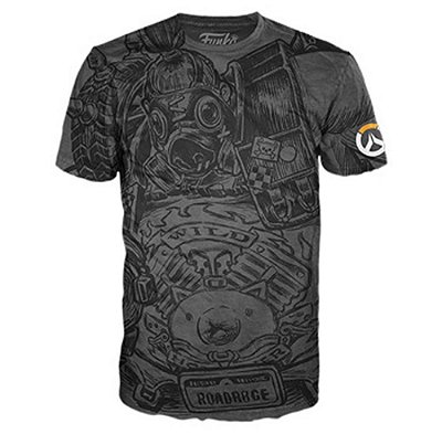 Camiseta Funko Tees Overwatch Roadhog Jumbo Md Tamanho MD Algodão Oficial Funko