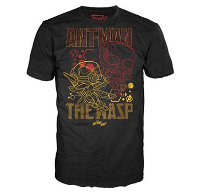Camiseta Funko Tees Marvel Ant-Man Wasp Team Xl Tamanho XL Algodão Oficial Funko