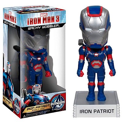 Funko Pop Funko Wacky Iron Man 3 Iron Patriot Vinil 9,5 cm Oficial Funko
