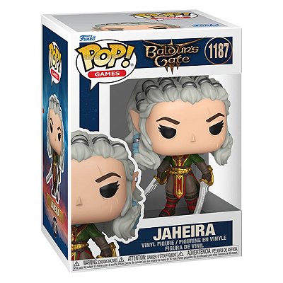 Funko Pop Baldurs Gate S3 Jaheira #1187 Vinil 9,5 cm Oficial Funko