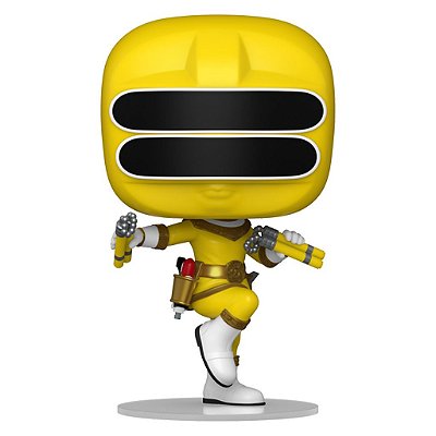 Funko Pop Power Rangers Zeo Yellow Zeo Ranger #1877 Vinil 9,5 cm Oficial Funko