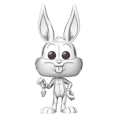 Funko Pop Looney Tunes Sketched Bugs Bunny #2010 Vinil 9,5 cm Oficial Funko