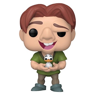 Funko Pop Disney Hunchback Notre Dame Quasimodo Com Bird #1734 Vinil 9,5 Cm Oficial Funko Vinil 9...