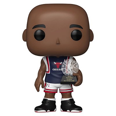 Funko Pop Nba Bulls Michael Jordan All-Star Game Mvp #233 Vinil 9,5 cm Oficial Funko