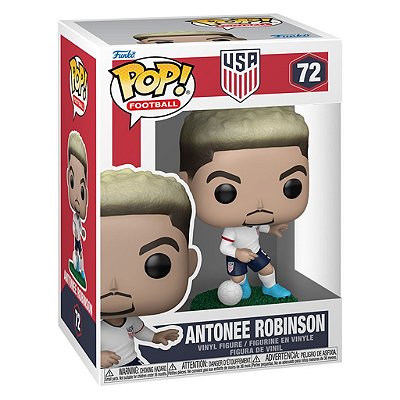Funko Pop Football Usa Antonee Robinson #72 Vinil 9,5 cm Oficial Funko