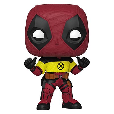 Funko Pop Marvel Deadpool Legacy Deadpool W/X-Men Trainee #1582 Vinil 9,5 cm Oficial Funko