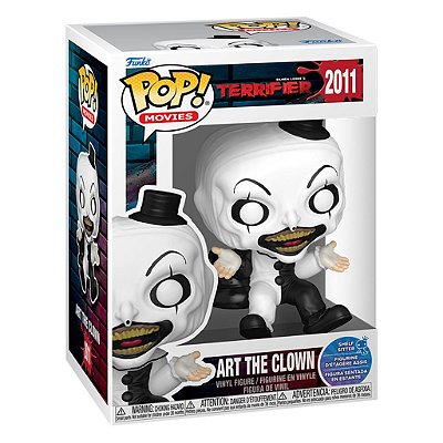 Funko Pop Terrifier Art The Clown Sit #2011 Vinil 9,5 Cm Oficial Funko Vinil 9,5 cm Oficial Funko