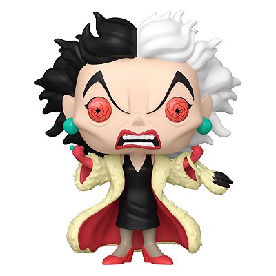 Funko Pop Chase Disney 101 Dalmates Cruella De Evil #1663 Variante Rara 1 Em 6 Vinil 9,5Cm Vinil ...