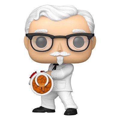 Funko Pop Funko Fusion Colonel Sanders W/Nugget Laucher #1115 Vinil 9,5 Cm Oficial Funko Vinil 9,...