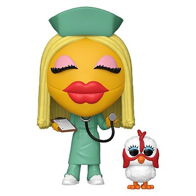 Funko Pop Muppets Janice W/Chicken Ex #1679 Vinil 9,5 cm Oficial Funko