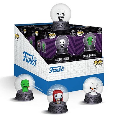 Funko Pop Funko Minis Snow Globes Tnbc Display C/12Pcs #85396 Vinil 9,5 cm Oficial Funko