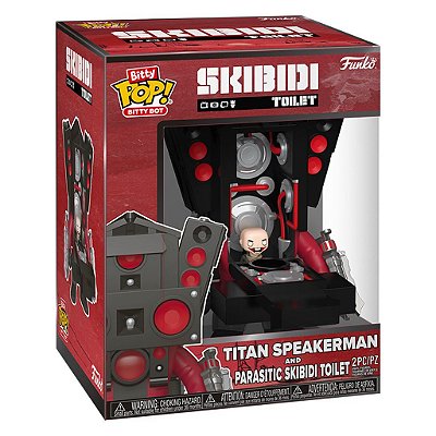 Funko Bitty Pop Skibidi Bots Titan Speakerman Skibidi Toilet 2,5Cm Miniatura Oficial Funko 2,5cm ...
