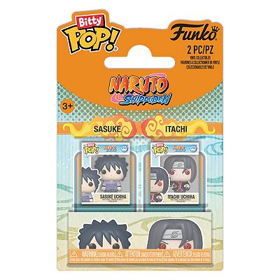 Funko Bitty Pop 2Pack Naruto Sasuke & Itachi 2,5Cm Miniatura Oficial Funko 2,5cm Miniatura Oficia...